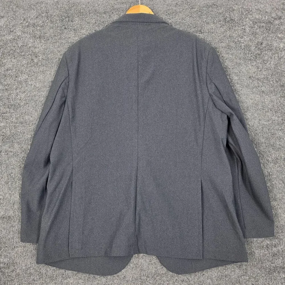 Twillory Suit Mens 48R Gray Technical Fabric 40x32 Stretch 2 Piece Business Work